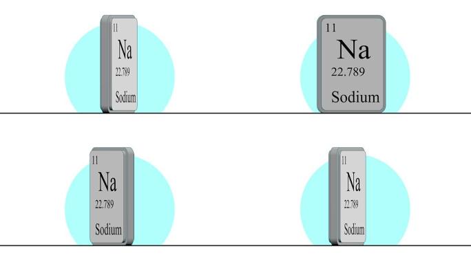 钠.门捷列夫体系周期表中的元素.