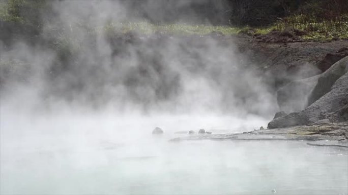 日本北海道著名登别温泉