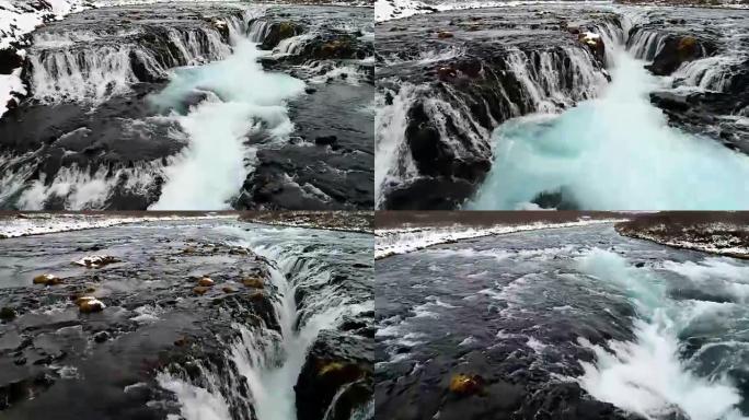 南冰岛布鲁阿福斯瀑布