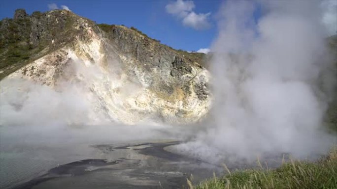 日本北海道著名登别温泉