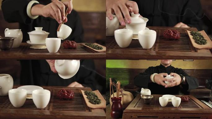 传统的中国茶酿造