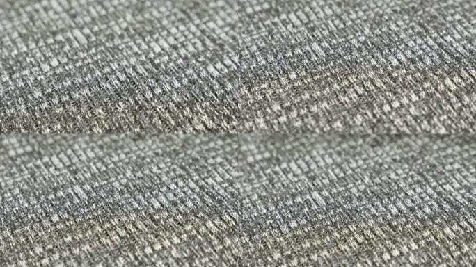 现代双色针织品纹理缓慢倾斜4K 2160p 30fps超高清镜头-女式毛衣针织细节浅dof3840x