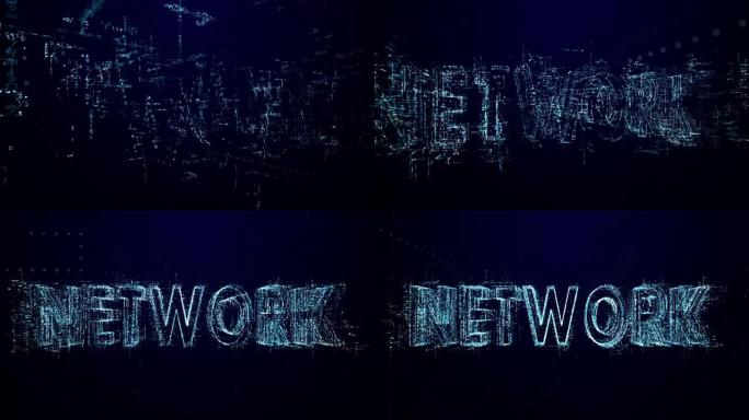 word网络。开始传输或表演。