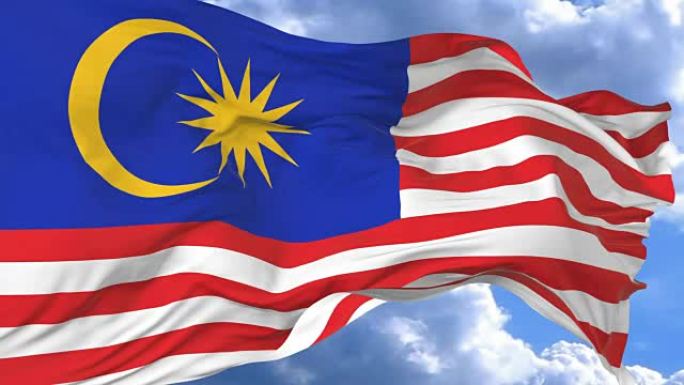 挥舞旗帜赢得马来西亚的蓝天