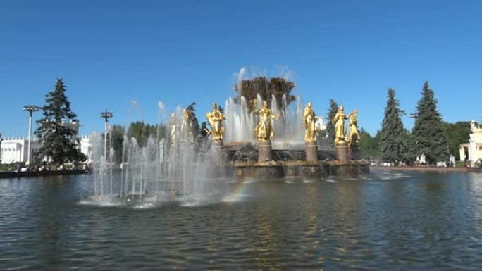 VVC VDNH VDNKH莫斯科的国家之友喷泉