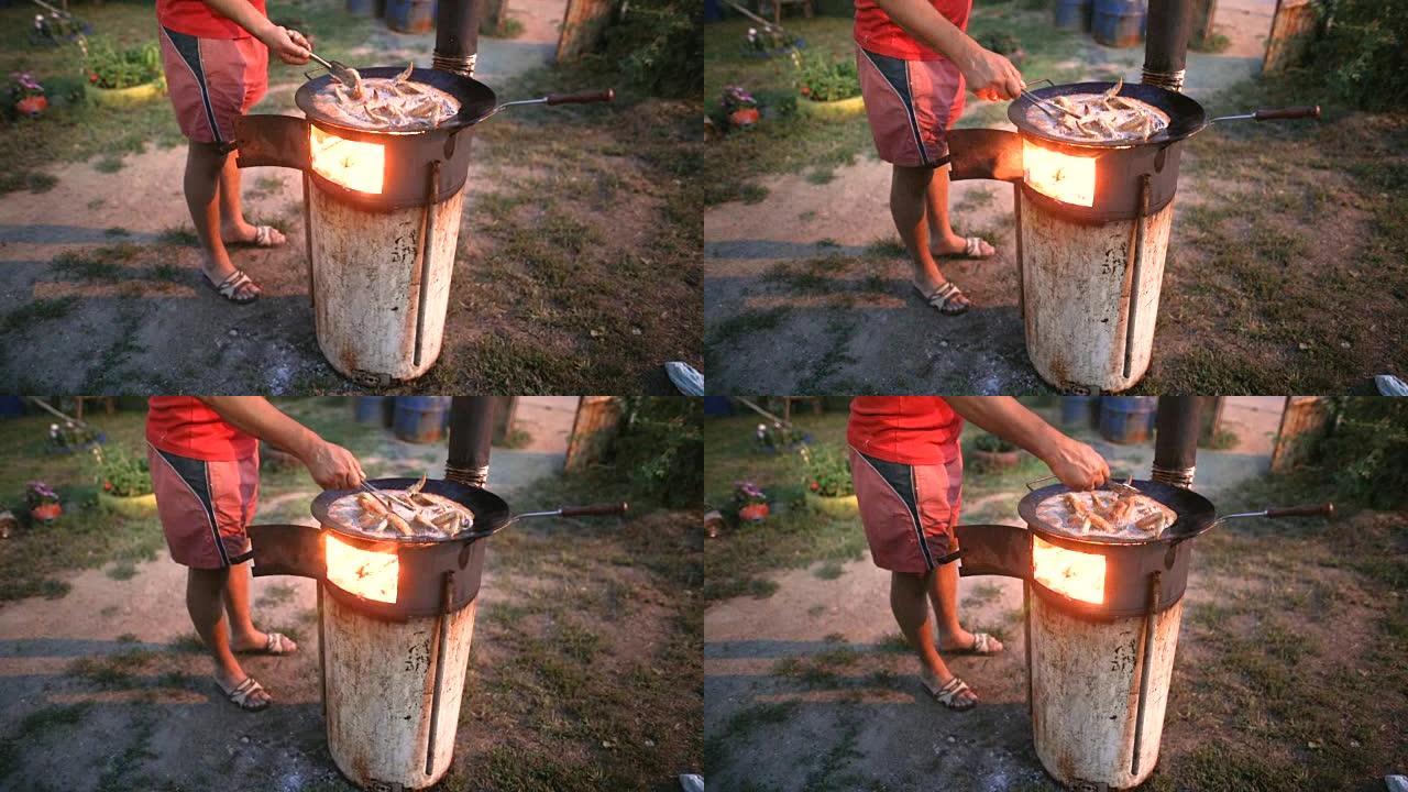 旧锅炉-回收-炸鸡