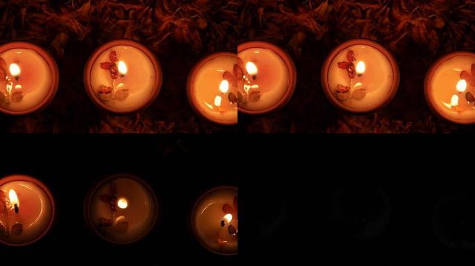 一些吹掉Diyas或灯点亮的排灯节“光”，最重要的古代印度节日庆祝，象征着光明战胜黑暗与强风