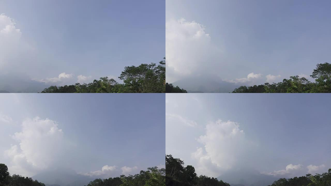 默拉皮火山 (Mount Merapi)，古农默拉皮火山 (Gunung Merapi)，实际上是印