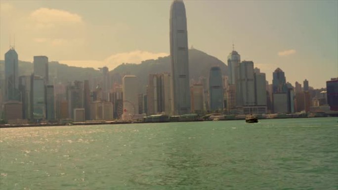 香港维多利亚港史诗般的时光流逝