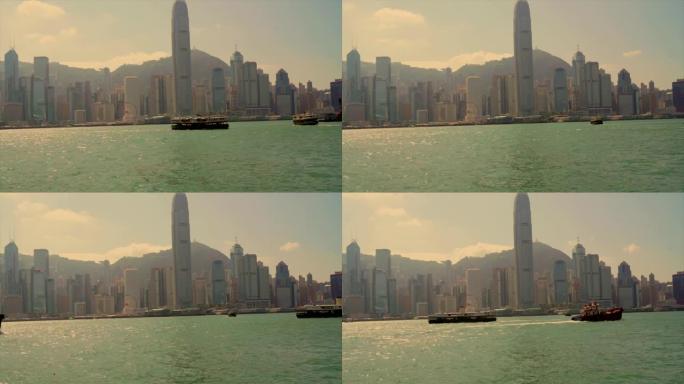 香港维多利亚港史诗般的时光流逝