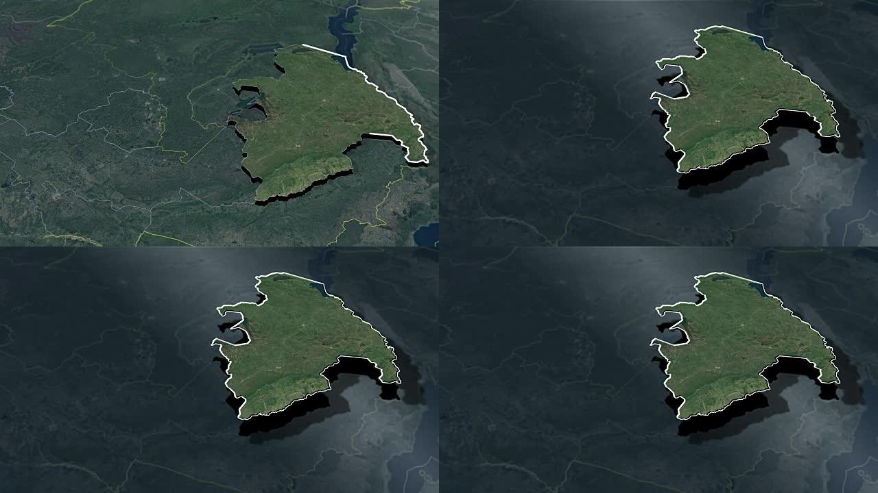 北赞比亚省-动画地图