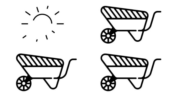 园艺线运动图形