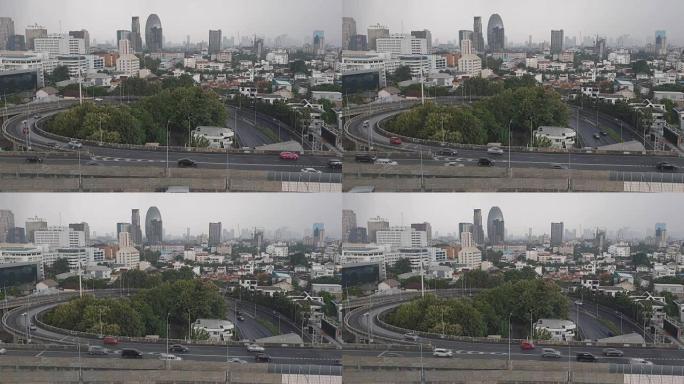 泰国曼谷高速公路的视点。