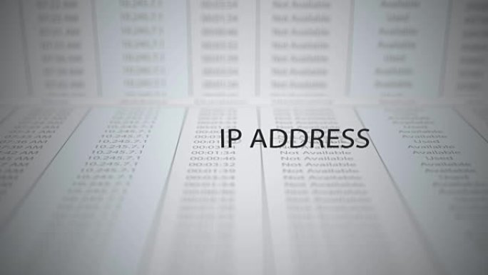 数字电影文本信息技术概念-ip地址