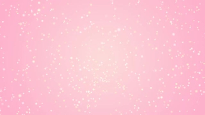 抽象浅粉色环形背景。爆炸小星星特别。
