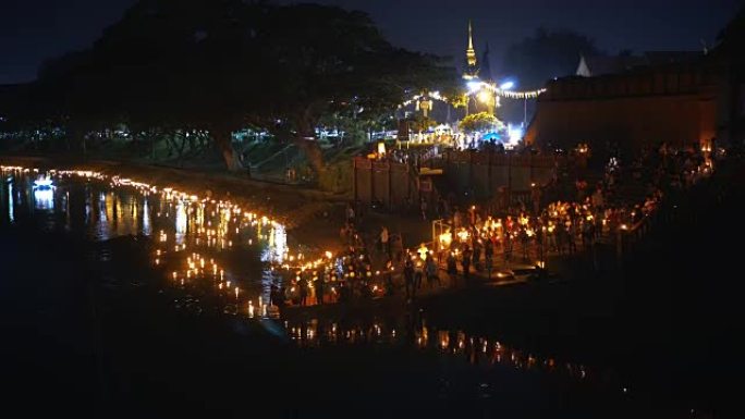 以椰子壳为主题的Krathong节是泰国最受欢迎的节日之一