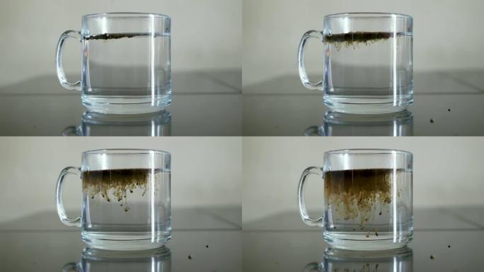 倒热水喝咖啡