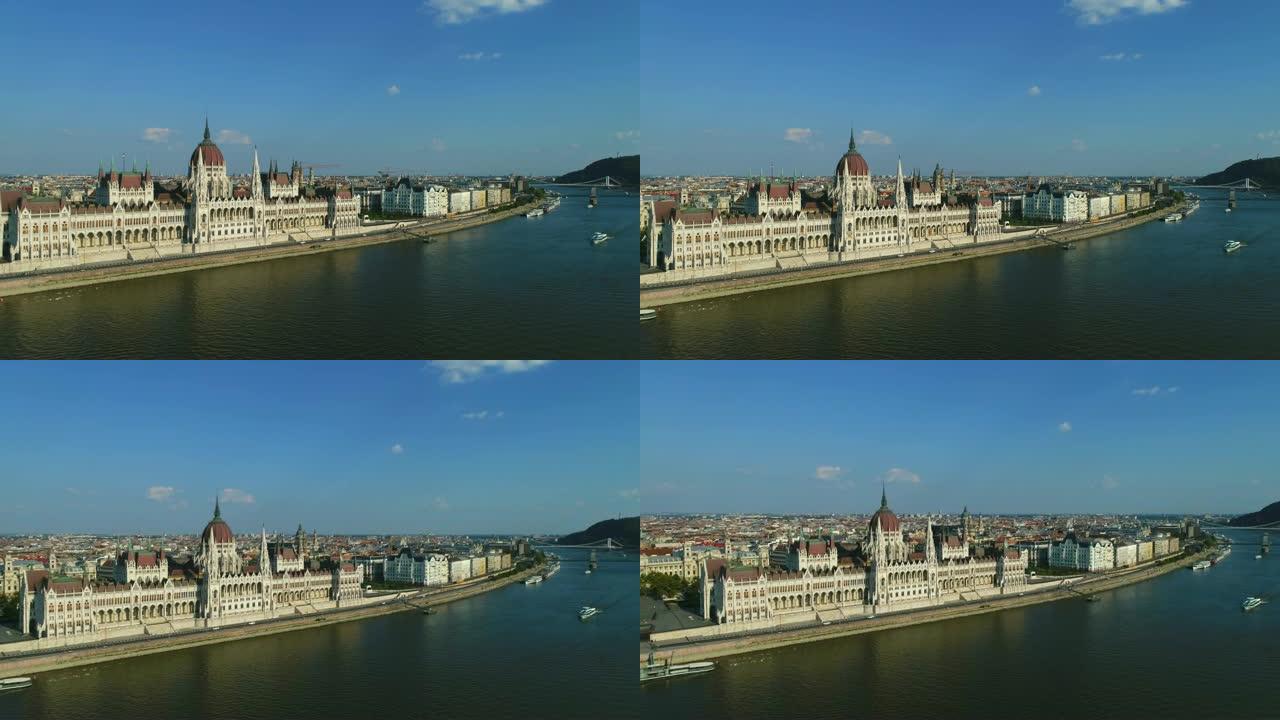 布达佩斯匈牙利空中城市景观