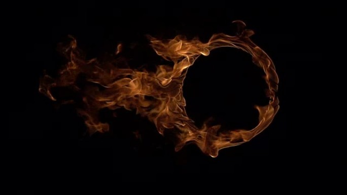 火环钻火圈圆形火焰火环