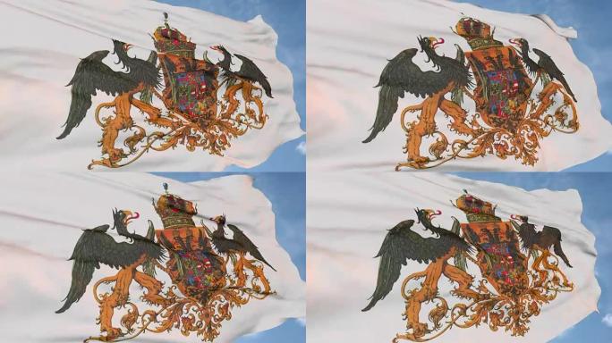 鹰是奥匈帝国过去的旗帜。国家象征标志