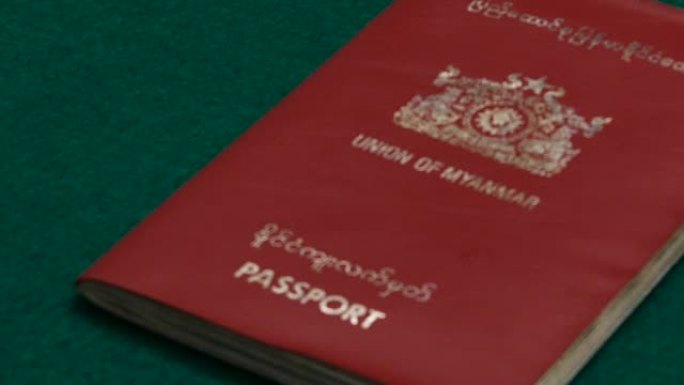 多莉从缅甸护照上出来