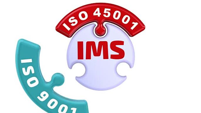 IMS. ISO综合管理系统拼图形式的复选标记