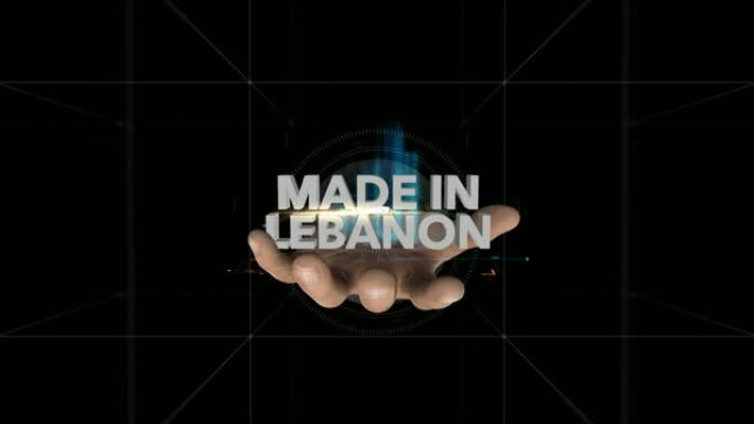 Hand揭示全息图-黎巴嫩制造