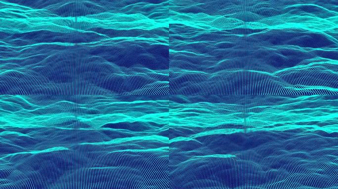 蓝色线条的抽象表面背景