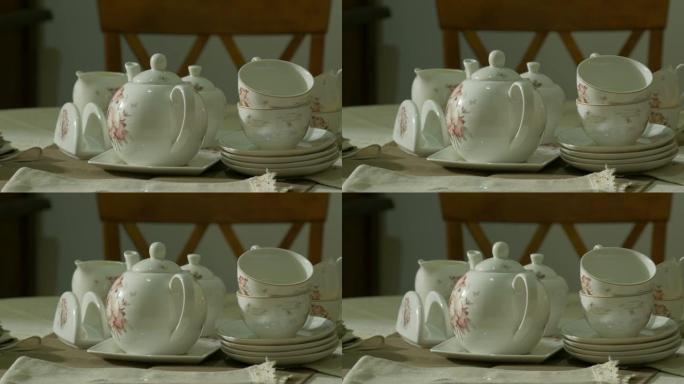 仿古瓷器茶具