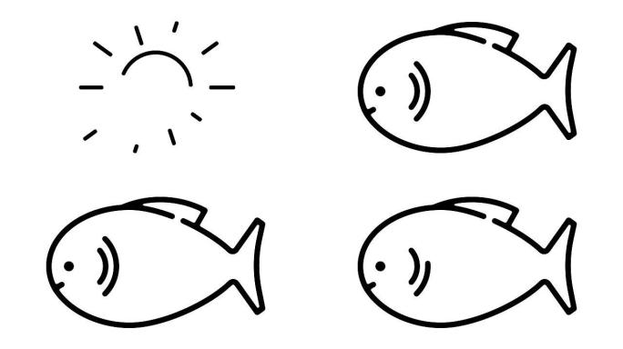 鱼线运动图形