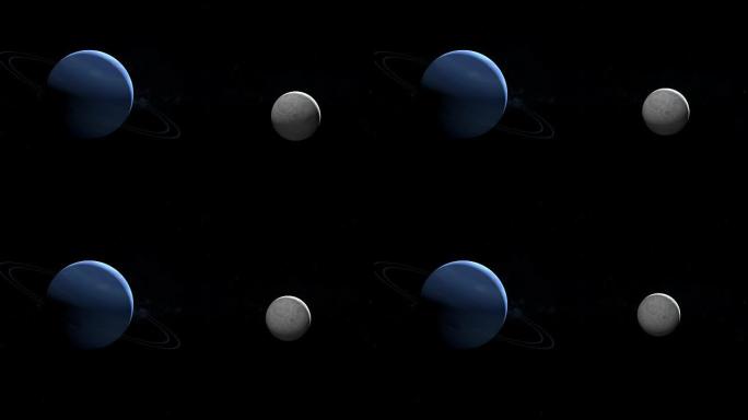 Eris，矮行星，在外太空的海王星附近运行
