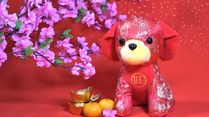 传统中国布娃娃狗，2018是狗年