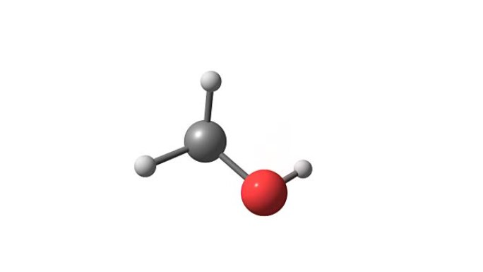 旋转甲醇分子