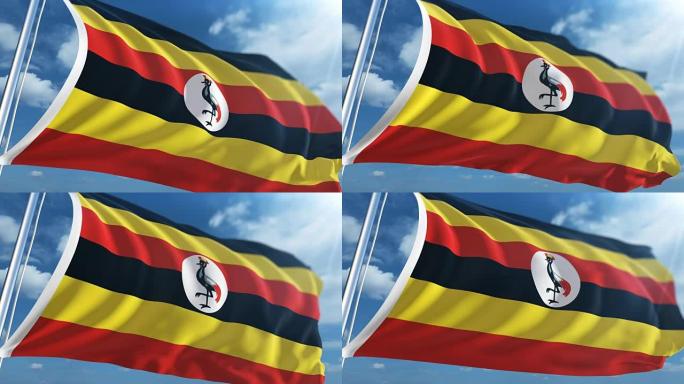 乌干达国旗|可循环