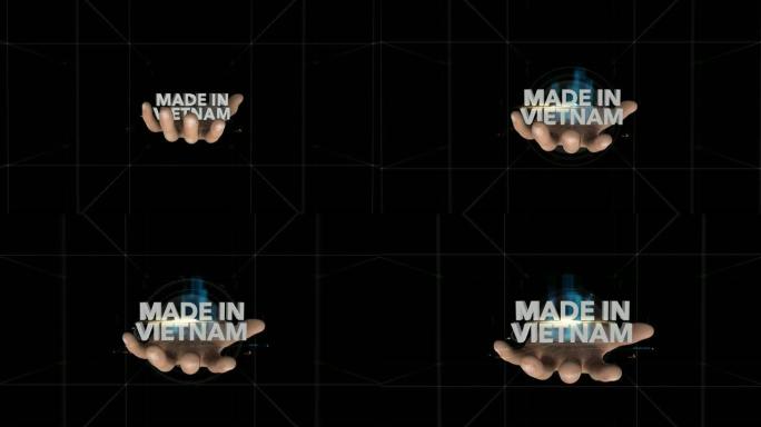 Hand揭示全息图-越南制造