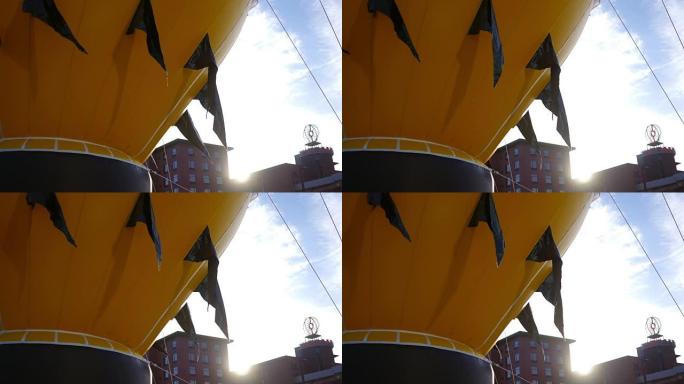 匹兹堡大型充气气球飞艇庆祝