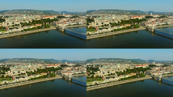 布达佩斯链桥多瑙河天线