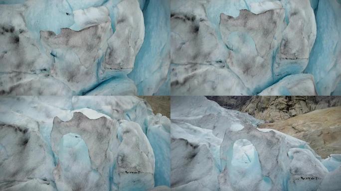 尼加德斯布林冰川拱形无人机
