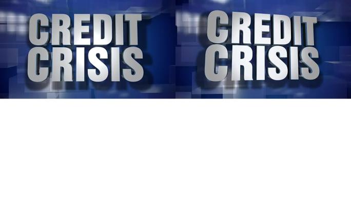 动态信用危机新闻过渡及标题页背景板块