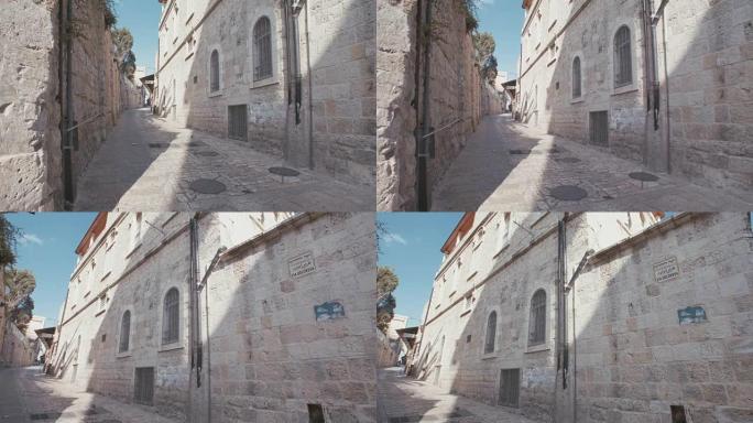 耶路撒冷老城的Via Dolorosa
