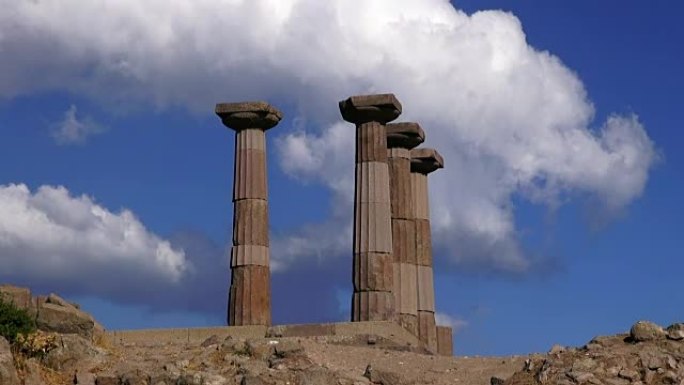 阿索斯，古代雅典卫城的废墟