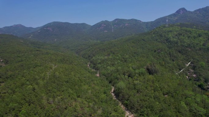 航拍厦门北辰山景观