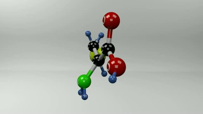 L-半胱氨酸分子。