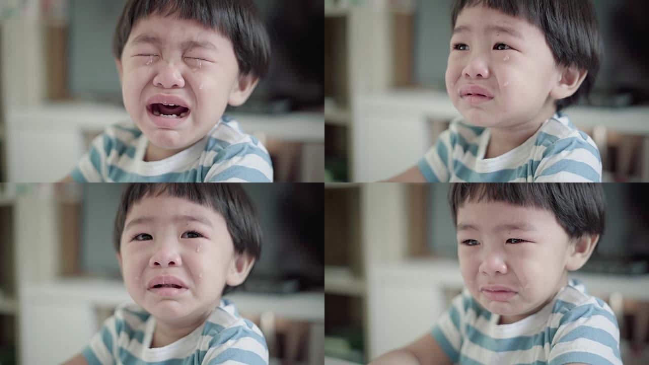 亚洲男婴哭泣