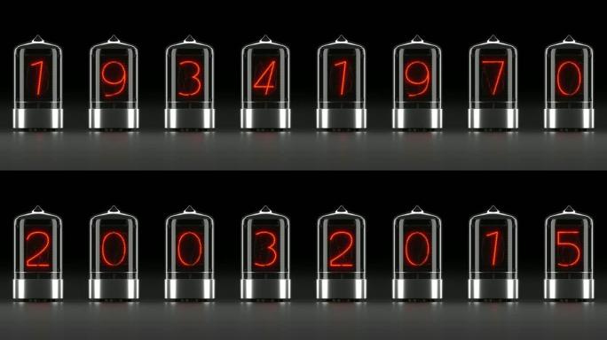 从1900 2019年倒计时周期开始