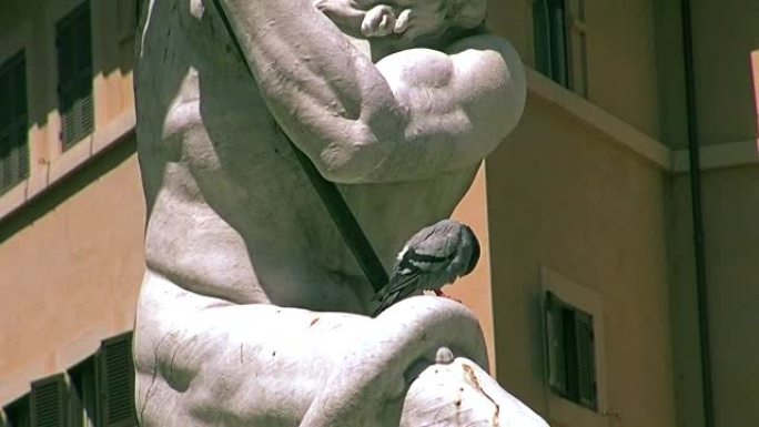 意大利罗马纳沃纳广场的喷泉