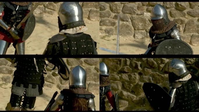 穿着骑士盔甲的女性主义者胜过刀剑