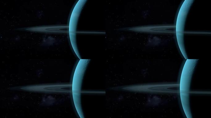 天王星和她在外太空的环
