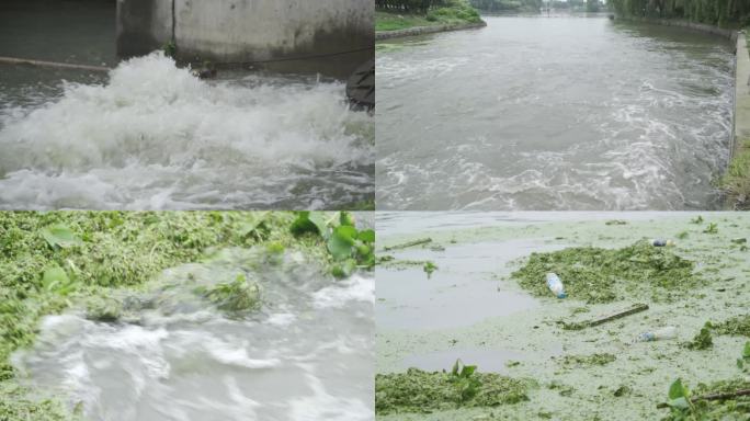 南方雨天排涝泄洪