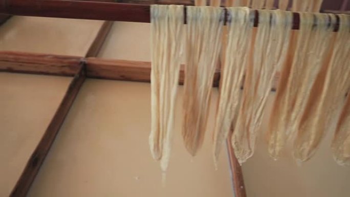 腐竹 (豆腐皮) 生产淘品工艺